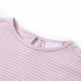 VidaXL Kindershirt mit Ärmeln mit Rüschen 92 Flieder