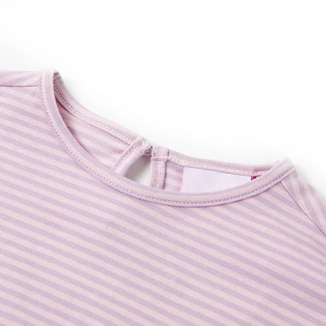 VidaXL Kindershirt mit Ärmeln mit Rüschen 104 Flieder