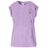 VidaXL Kinderkleid 116 Flieder