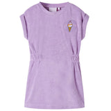 VidaXL Kinderkleid 128 Flieder
