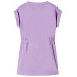 VidaXL Kinderkleid 128 Flieder
