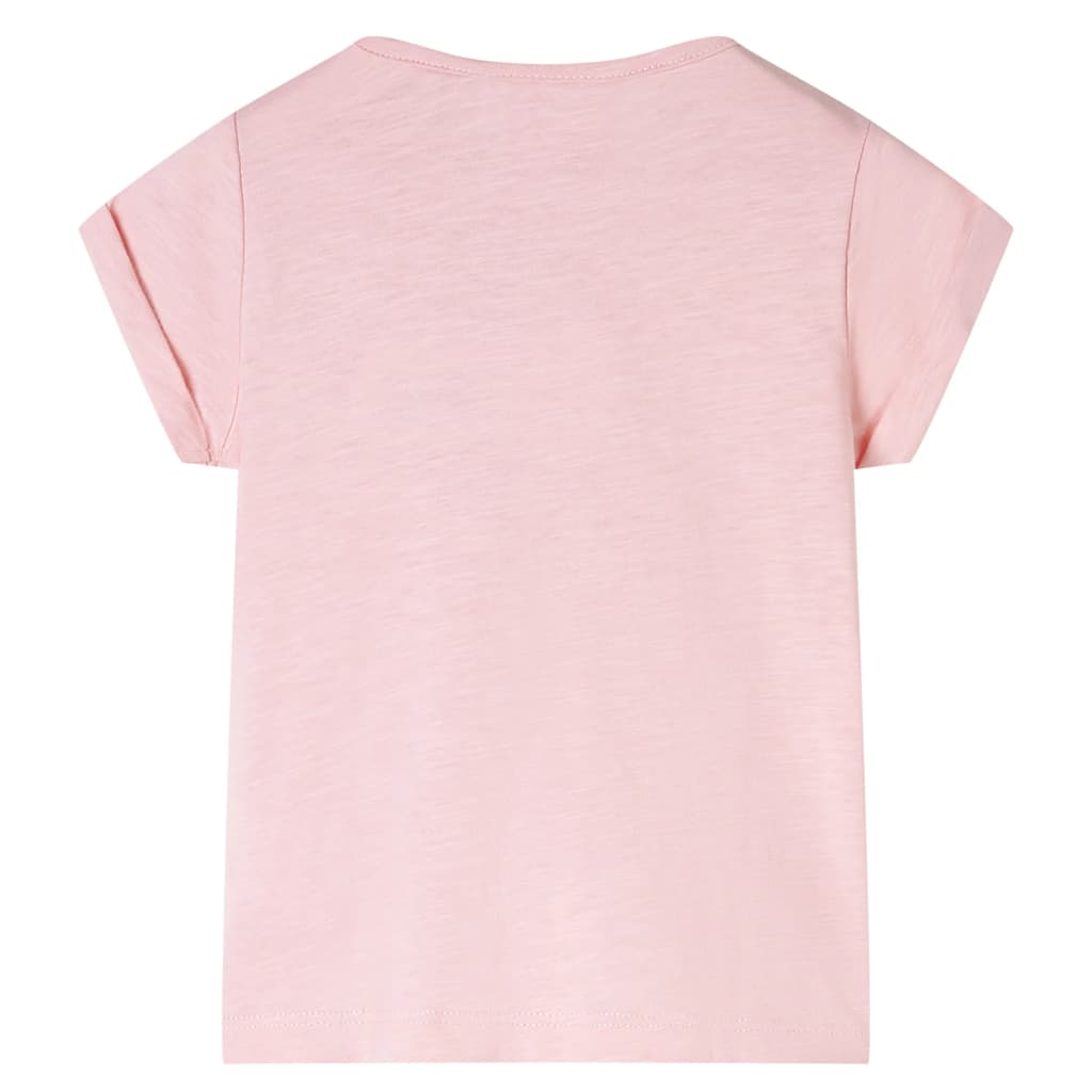 VidaXL Kindershirt 92 hellrosa