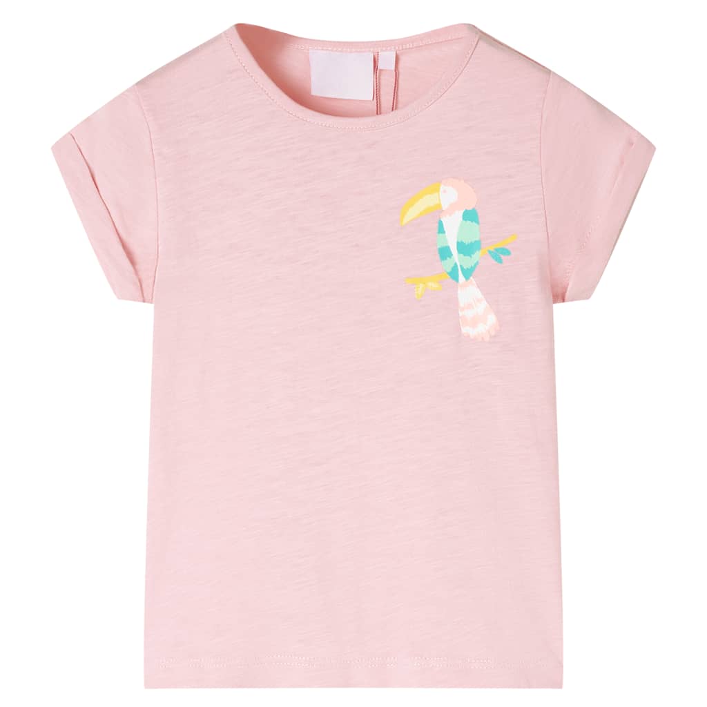 VidaXL Kindershirt 104 hellrosa
