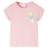VidaXL Kindershirt 116 hellrosa