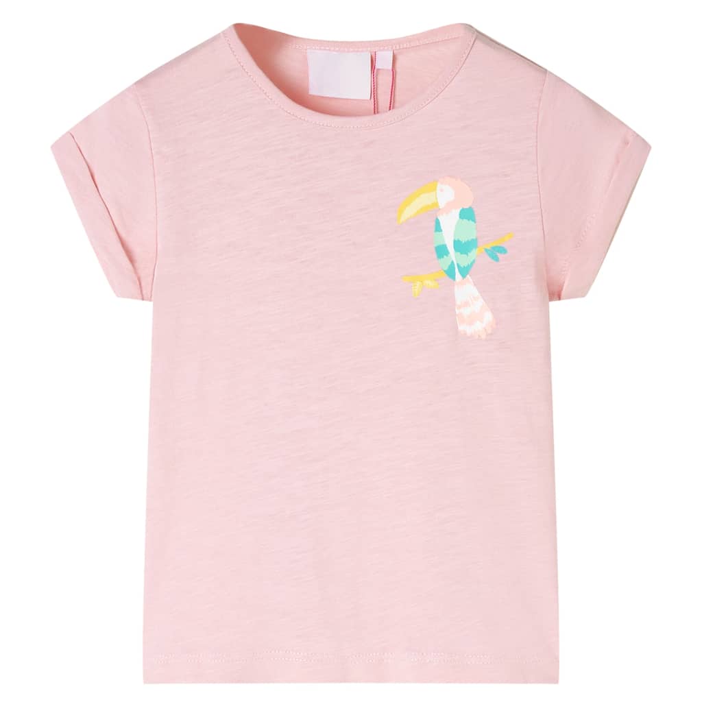 VidaXL Kindershirt 140 hellrosa