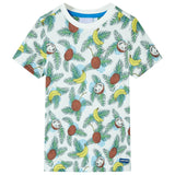 VidaXL Kindershirt mit kurzen Ärmeln 92 Mehrfarbig