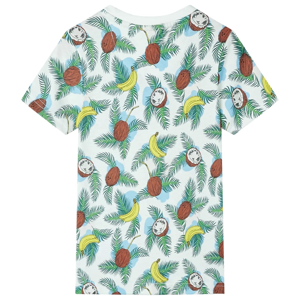 VidaXL Kindershirt mit kurzen Ärmeln 92 Mehrfarbig