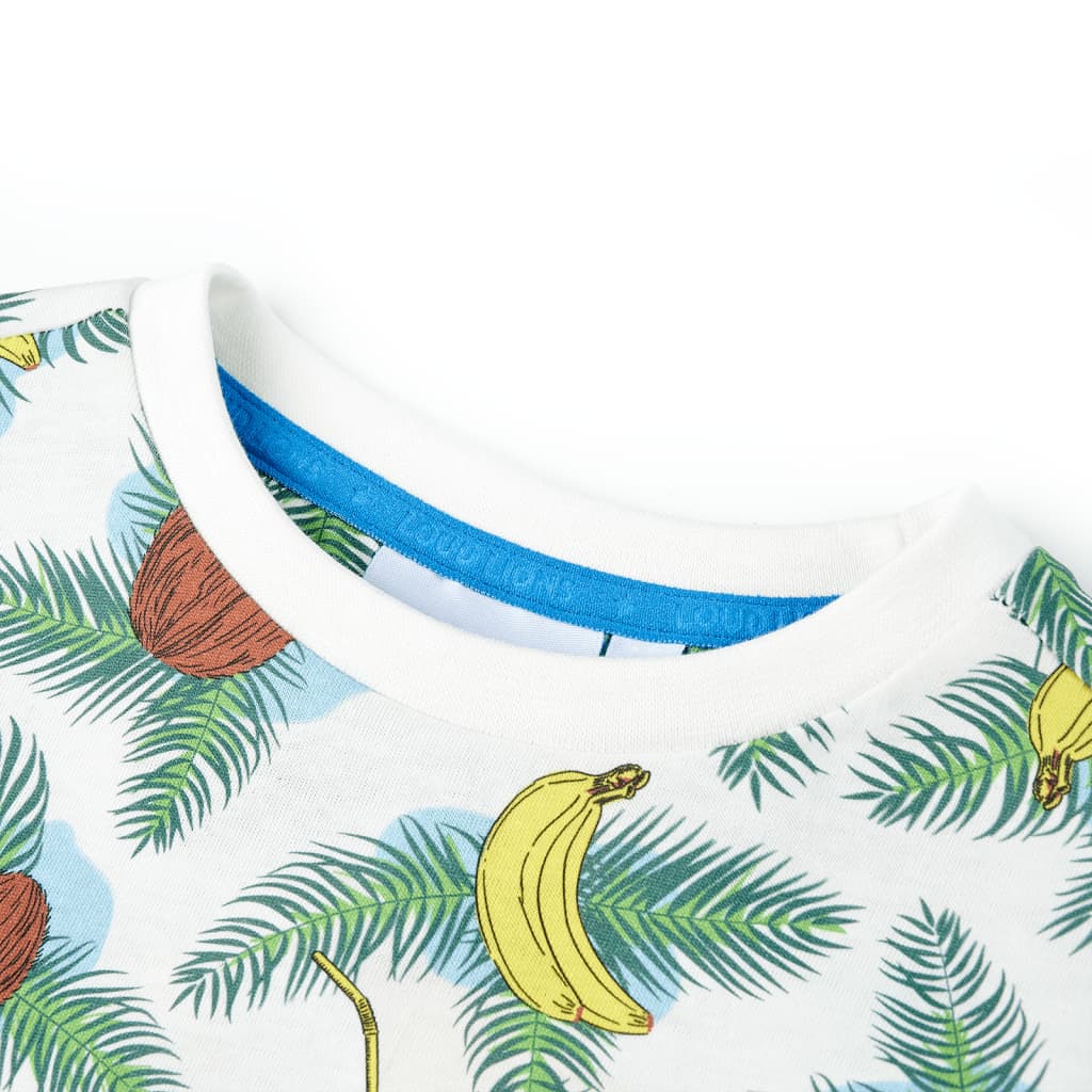 VidaXL Kindershirt mit kurzen Ärmeln 104 Mehrfarbig