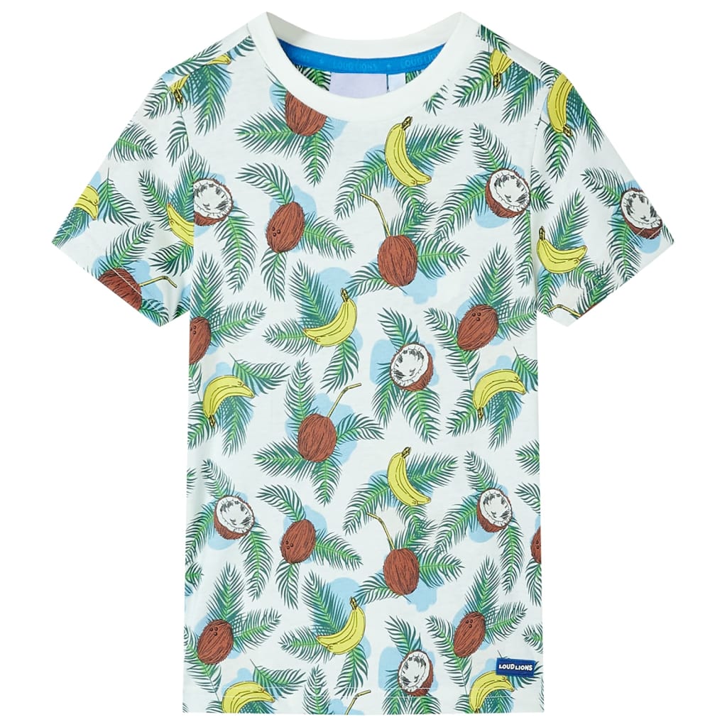 VidaXL Kindershirt mit kurzen Ärmeln 140 Mehrfarbig