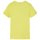 VidaXL Kindershirt mit kurzen Ärmeln 140 Gelb