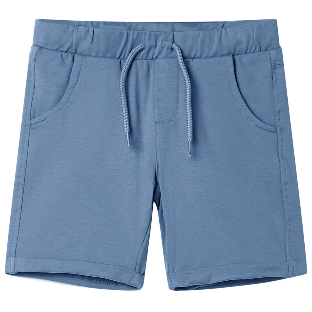 VidaXL Kindershorts mit Kordelzug 128 dunkelblau