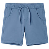 VidaXL Kindershorts mit Kordelzug 128 dunkelblau