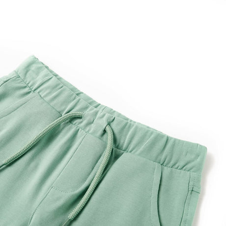 VidaXL Kindershorts mit Kordelzug 128 helles Khaki