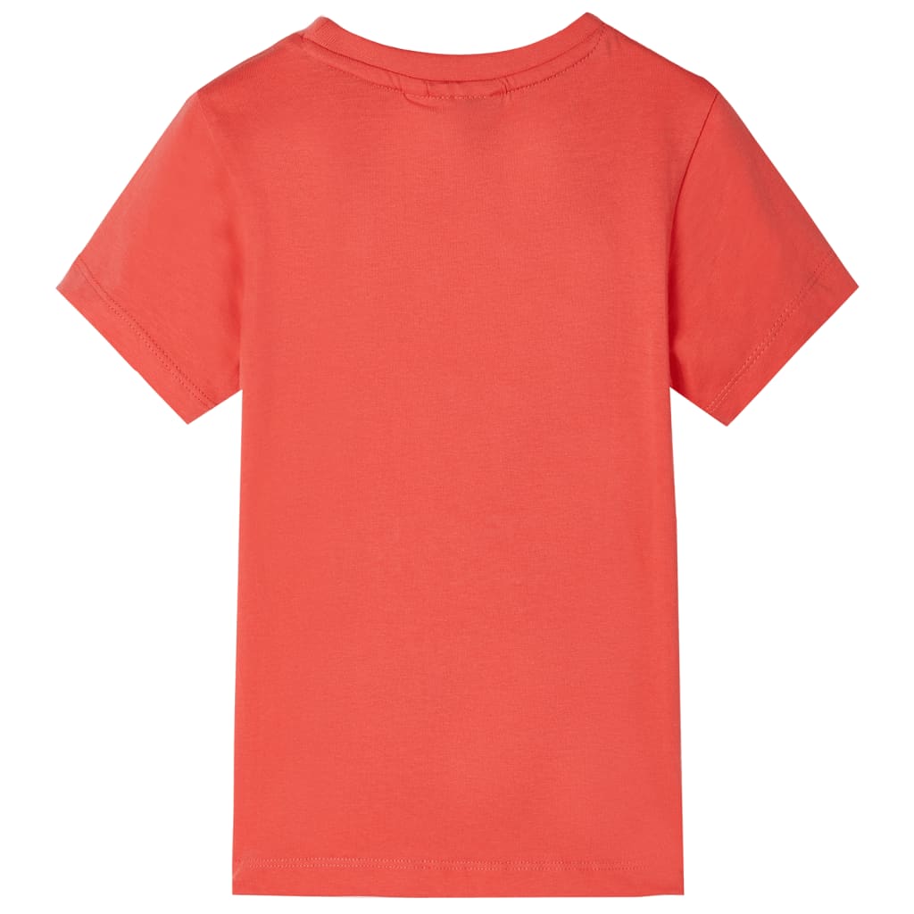 VidaXL Kindershirt 92 hellrot