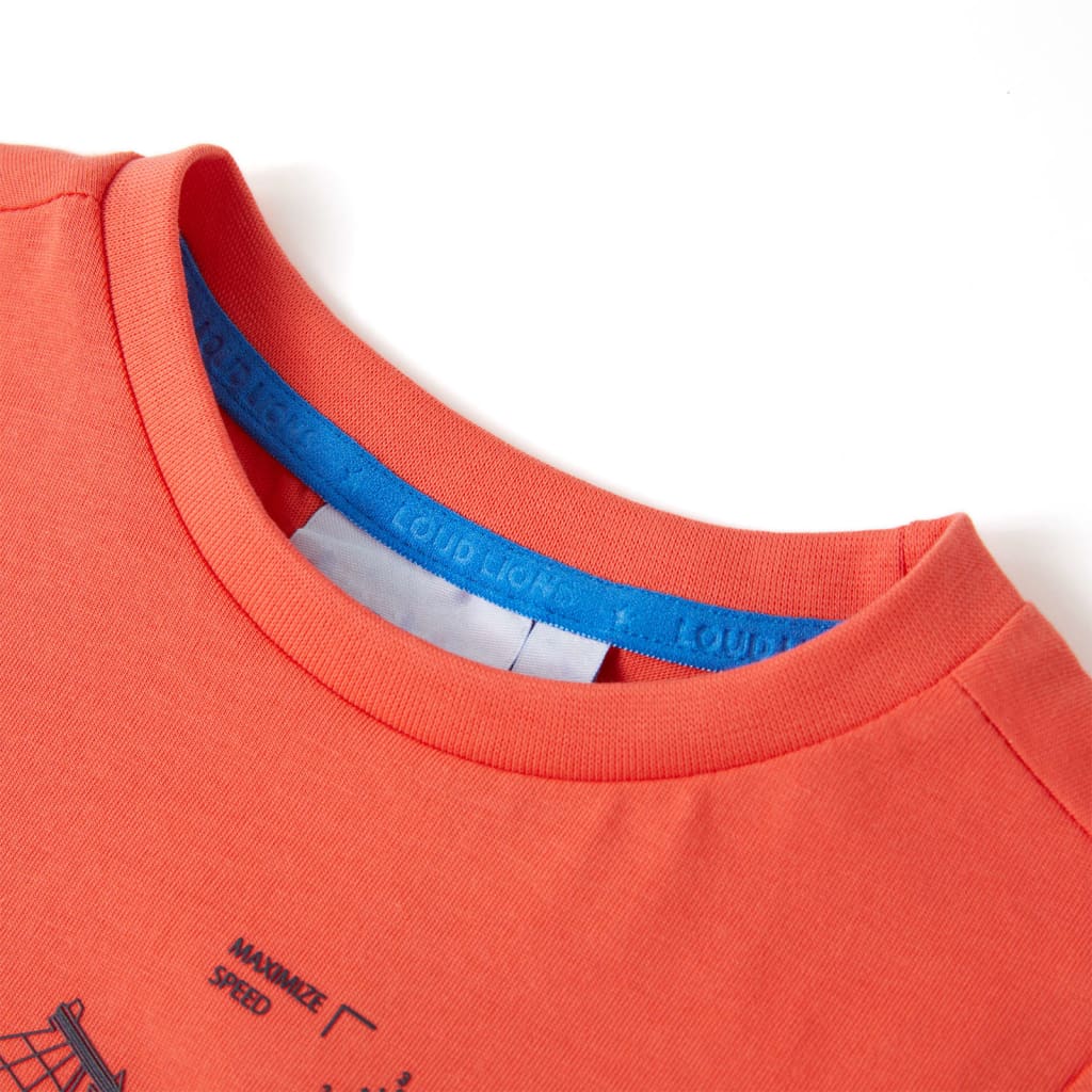 VidaXL Kindershirt 104 hellrot