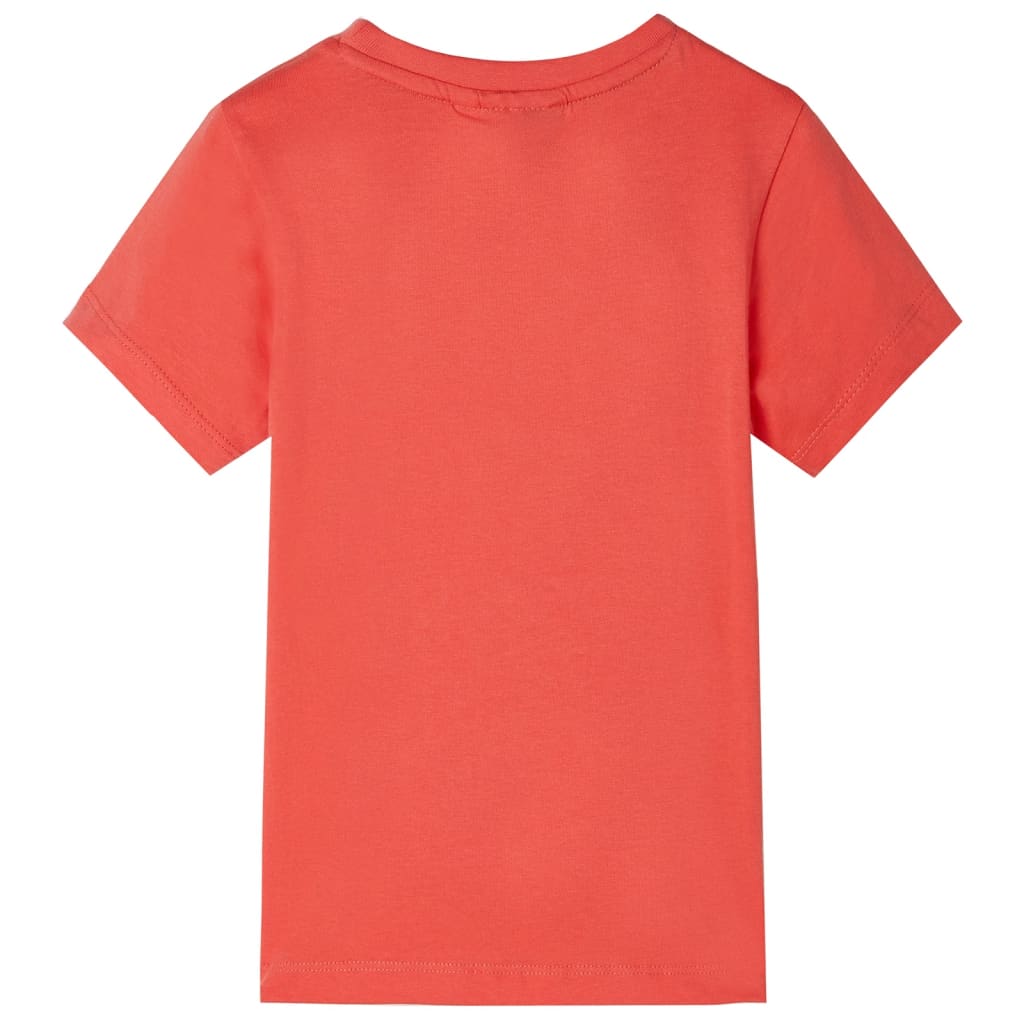 VidaXL Kindershirt 128 hellrot
