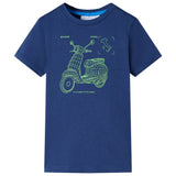 VidaXL Kindershirt 140 dunkelblau