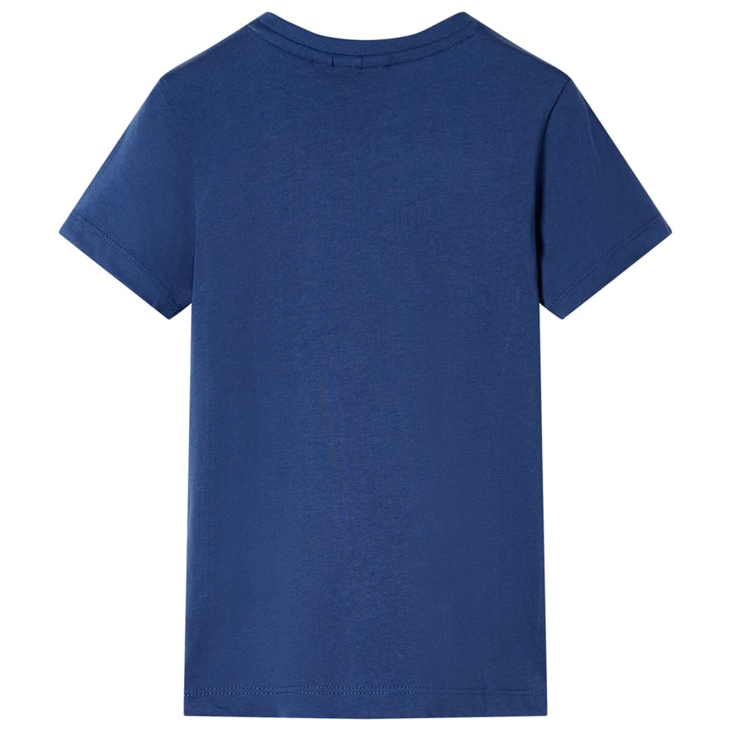 VidaXL Kindershirt 140 dunkelblau