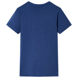 VidaXL Kindershirt 140 dunkelblau