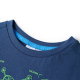 VidaXL Kindershirt 140 dunkelblau