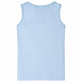 VidaXL Kinder-Top 92 gemischtes weiches Blau