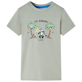 VidaXL Kindershirt 92 hellkhaki