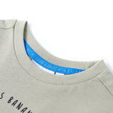VidaXL Kindershirt 92 hellkhaki