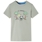 VidaXL Kinderhemd 104 helles Khaki