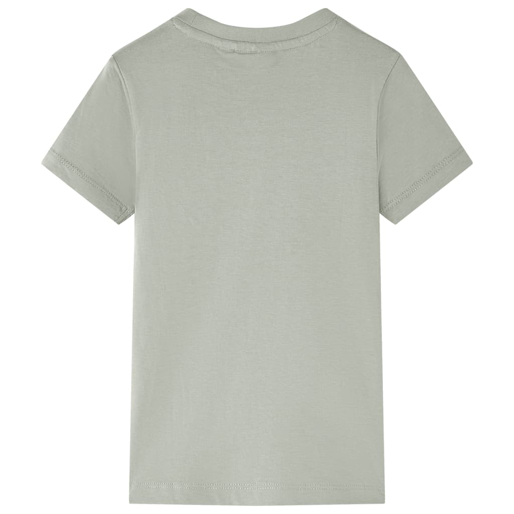 VidaXL Kinderhemd 116 helles Khaki