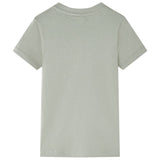 VidaXL Kinderhemd 140 helles Khaki