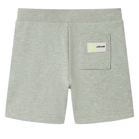 Vidaxl Kindershorts mit Kordelzug 92, gemischtes helles Khaki