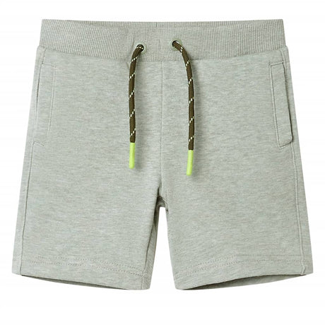 Vidaxl Kindershorts mit Kordelzug 104 helles Khaki gemischt