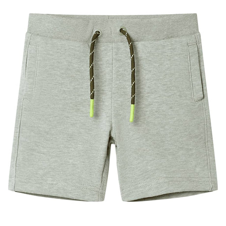 Vidaxl Kindershorts mit Kordelzug 116 gemischtes helles Khaki