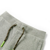 Vidaxl Kindershorts mit Kordelzug 116 gemischtes helles Khaki