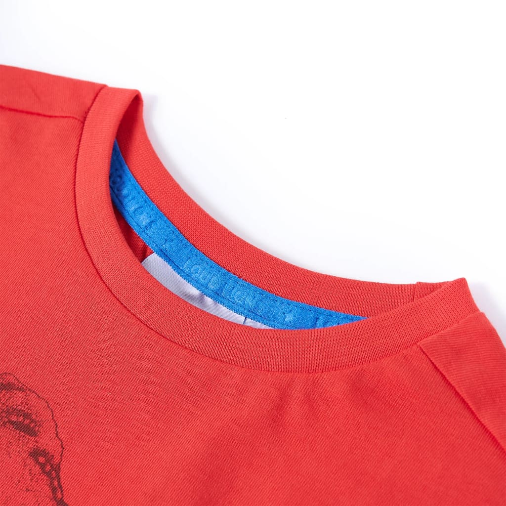 VidaXL Kindershirt 92 rot
