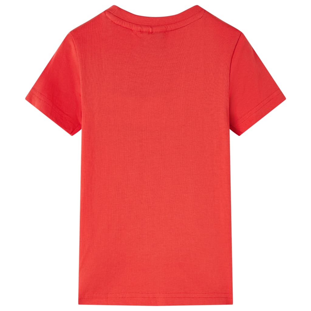 VidaXL Kindershirt 128 rot