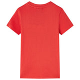 VidaXL Kindershirt 128 rot