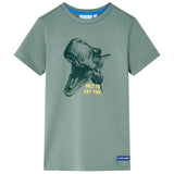 VidaXL Kindershirt 140 Khaki