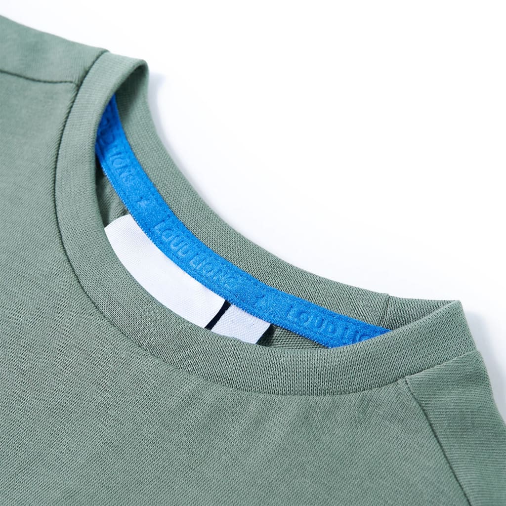 VidaXL Kindershirt 140 Khaki