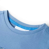VidaXL Kindershirt 140 Mittelblau