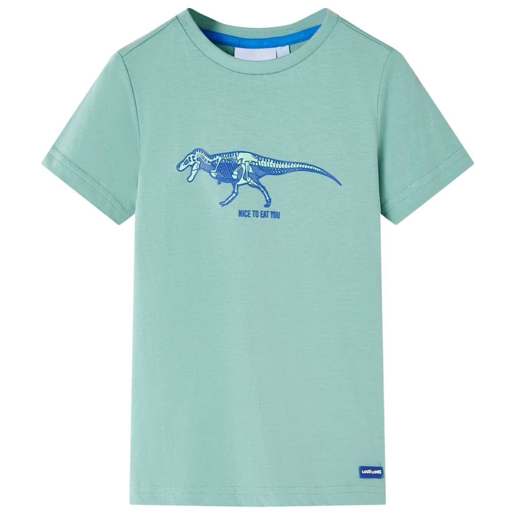VidaXL Kinderhemd 128 helles Khaki