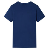 VidaXL Kindershirt 92 dunkelblau