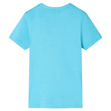VidaXL Kinderhemd 104 Meeresblau
