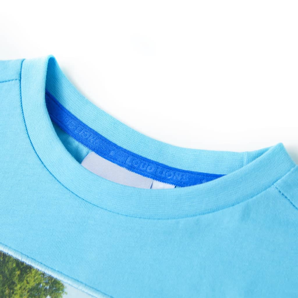 VidaXL Kindershirt 116 Meerblau