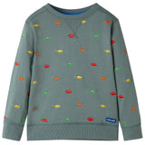 VidaXL Kinderpullover 140 Khaki