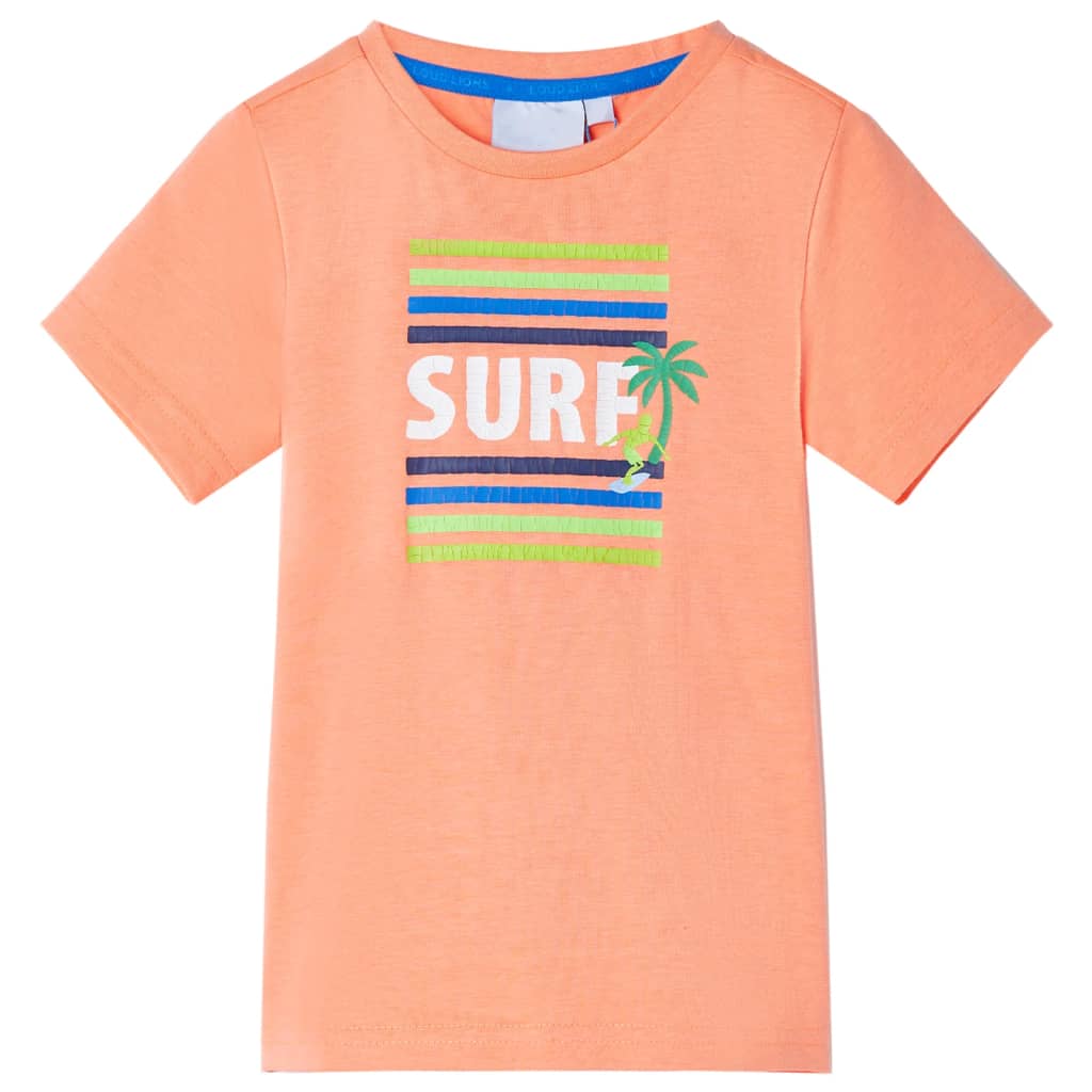 VidaXL Kindershirt 92 neonorange