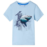 VidaXL Kindershirt 140 Hellblau