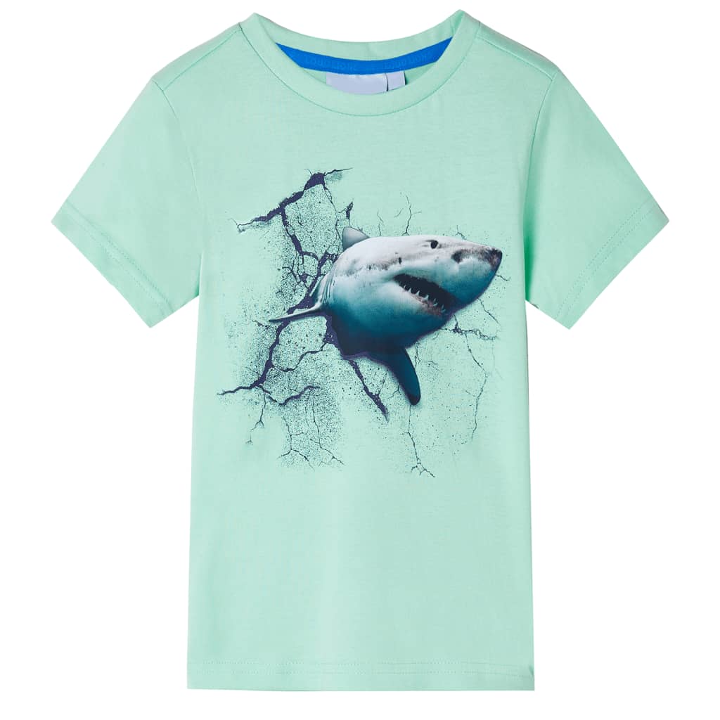 VidaXL Kindershirt 92 hellgrün