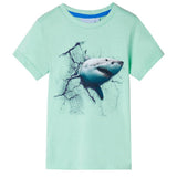 VidaXL Kindershirt 92 hellgrün