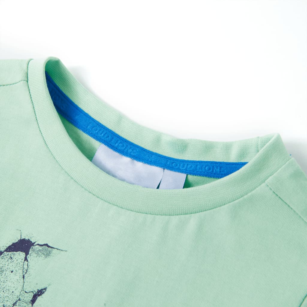 VidaXL Kindershirt 92 hellgrün